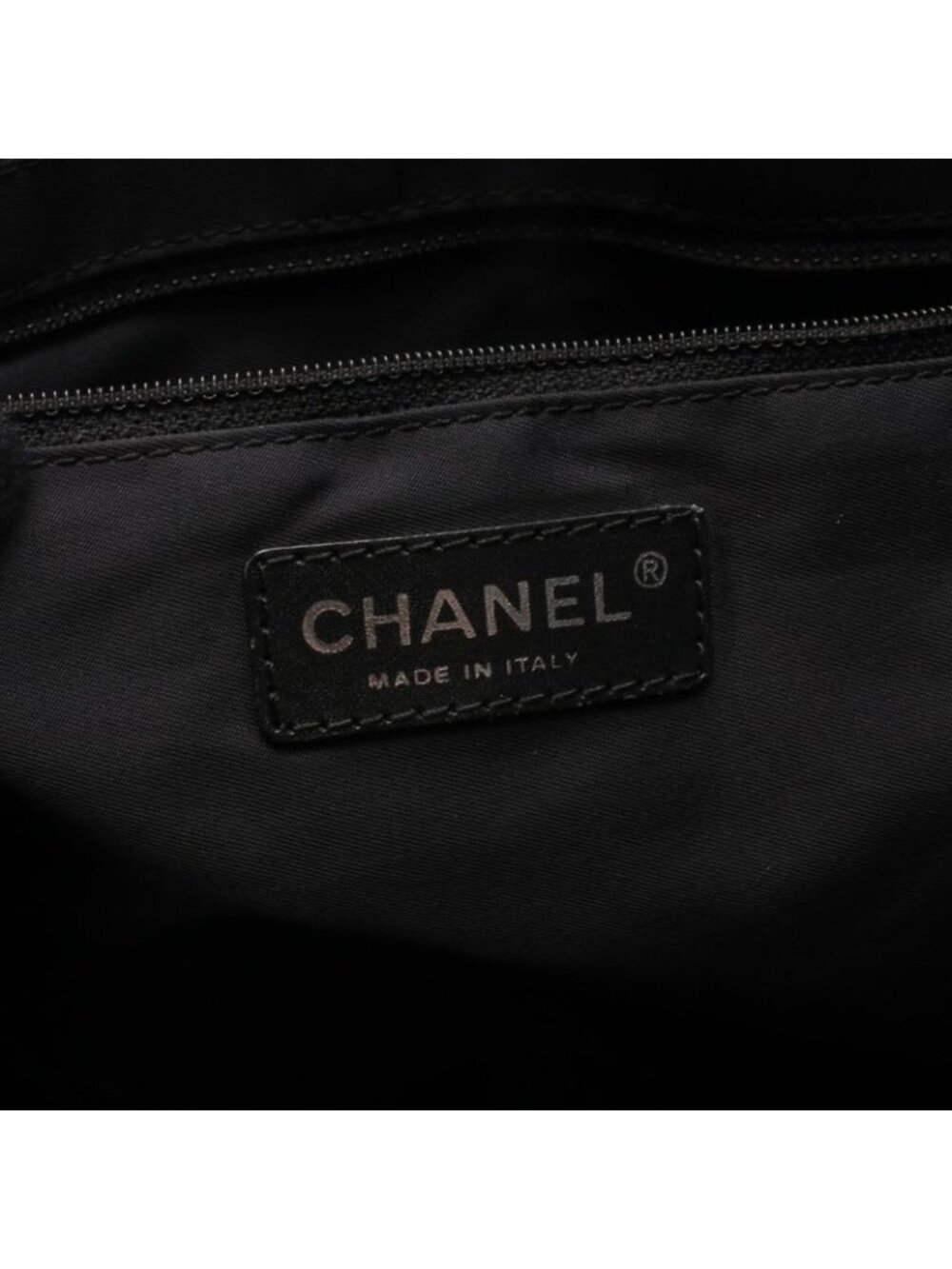 Chanel Tote Bag New Travel Line PM Dark Brown Canvas Leather - Picture 4 of 9